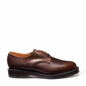 Solovair Gaucho Crazy Horse Uomo Scarpe Gibson Marroni | S3-995-CH-G-030