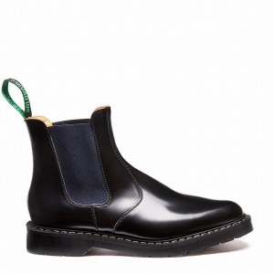 Solovair Gaucho Donna Stivali Dealer Blu Marino | S0-900-BK-NV-G-055