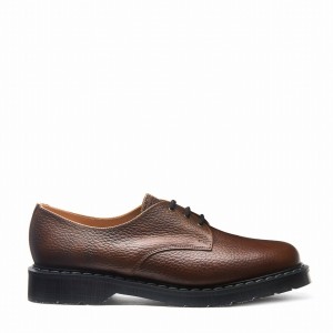 Solovair Grain Uomo Scarpe Gibson Marroni | S3-995-CH-SoftG-G-030
