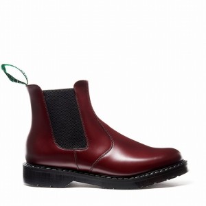 Solovair Hi-Shine Donna Stivali Dealer Rosse | S0-900-OX-G-030