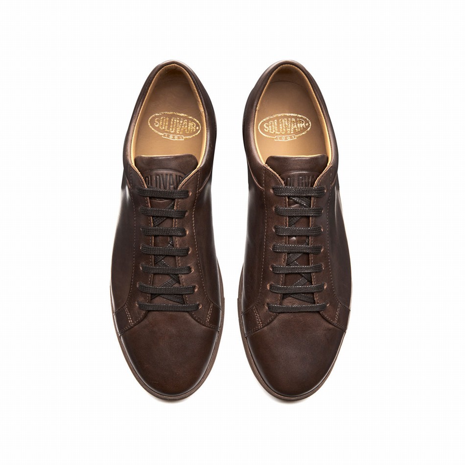 Solovair Gaucho Crazy Horse 070 Donna Sneakers Marroni | S7-070-CH-B-030