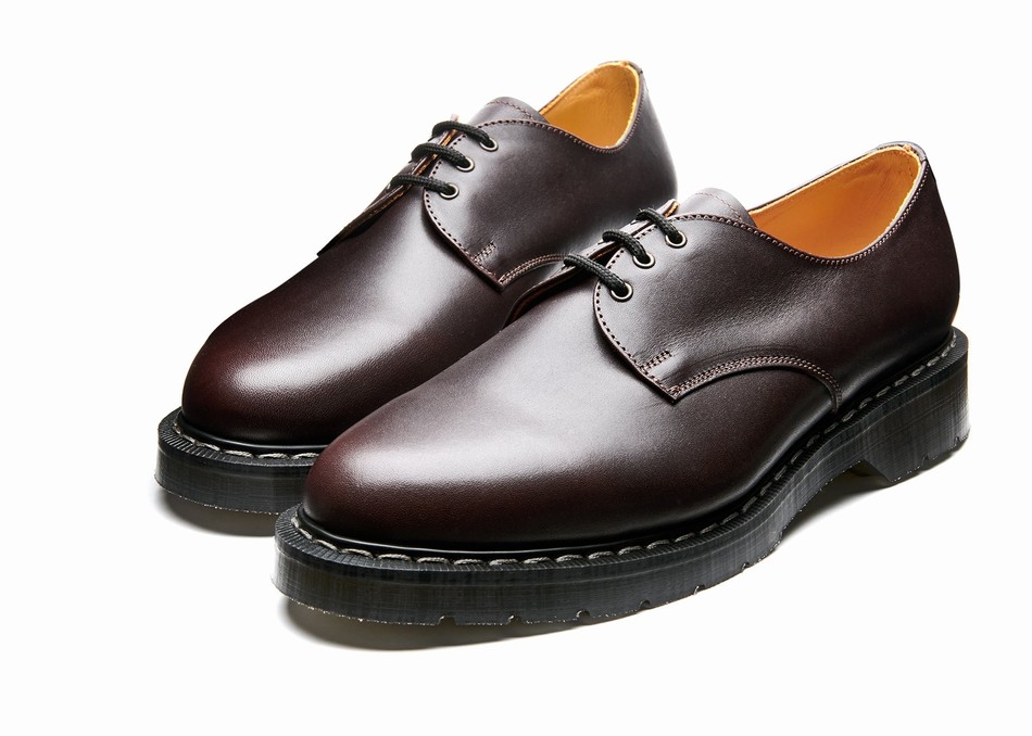 Solovair Greasy Uomo Scarpe Gibson Marroni | S3-995-BNG-G-035