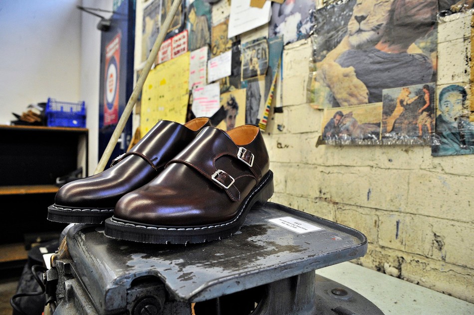 Solovair Rub-Off Double Buckle Uomo Scarpe Monk Bordeaux | S0-157-BUR-G-030