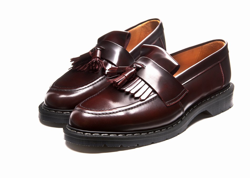 Solovair Rub-Off Tassel Donna Mocassini Bordeaux | S0-1022-BUR-G-030